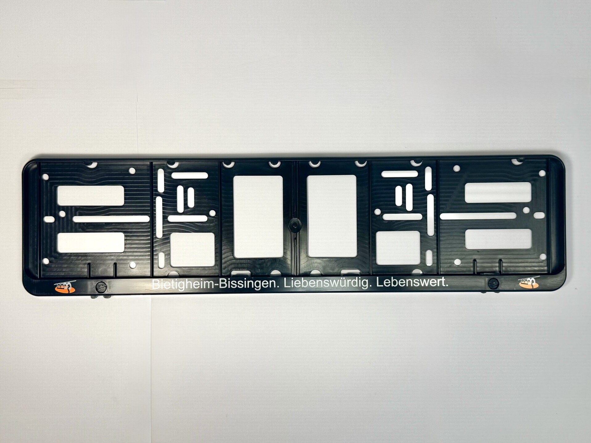 Nummernschildhalter/ -Doppelpack