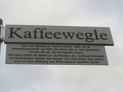 Bild: QR 20 - Kaffeewegle und Mühlsteige